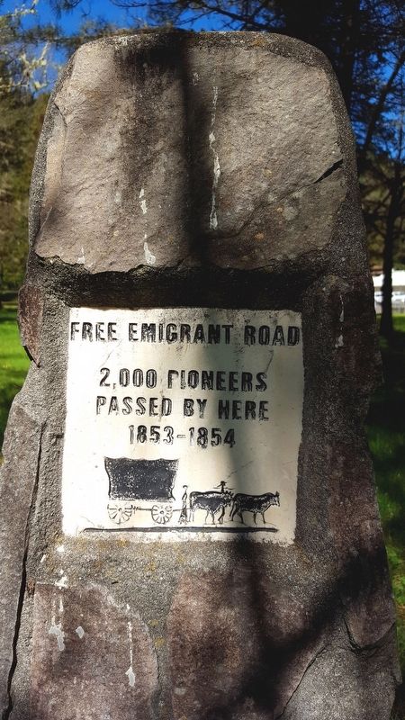 Free Emigrant Road Marker image. Click for full size.