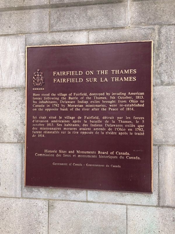 Fairfield on the Thames / The Fairfield Mission Marker. Click for full size. Fairfield on the Thames / The Fairfield Mission Marker image. Click for full size.