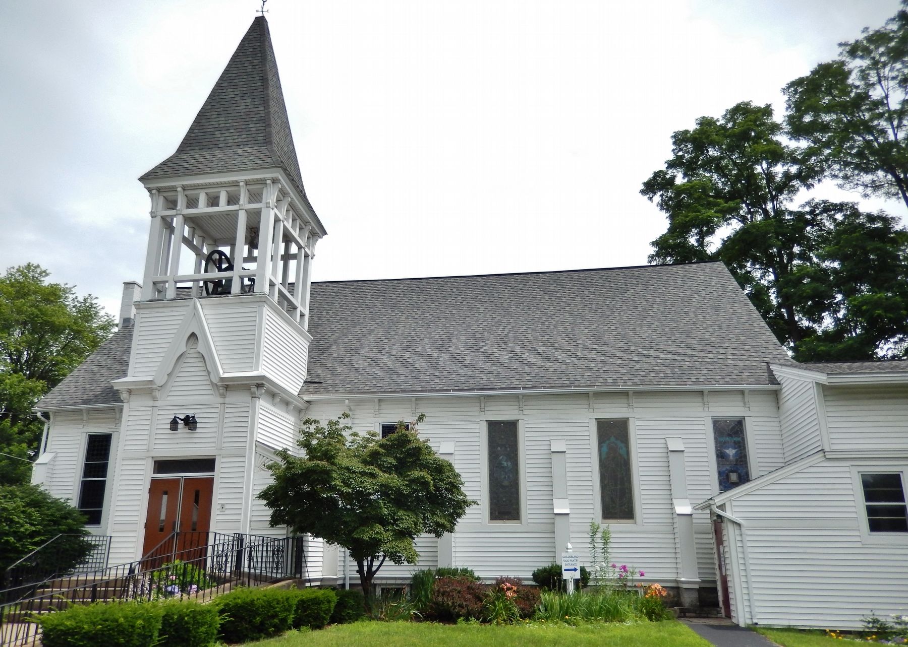 Hamilton Union Presbyterian Church (<i>currently at this location</i>) image. Click for full size.