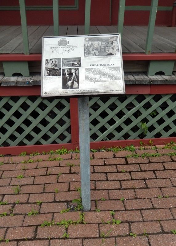 The Lehman Block Marker (<i>tall view</i>) image. Click for full size.