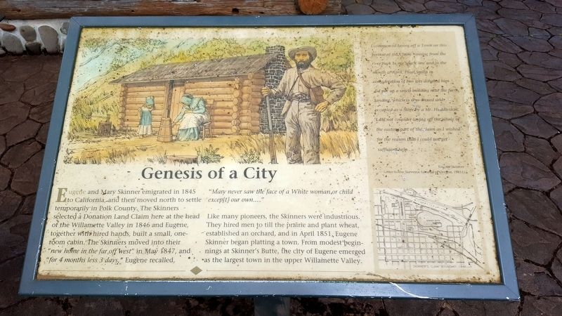 Genesis of a City Marker image. Click for full size.