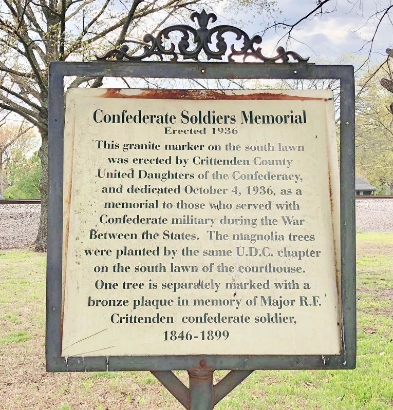 Confederate Soldier's Memorial Marker image. Click for full size.