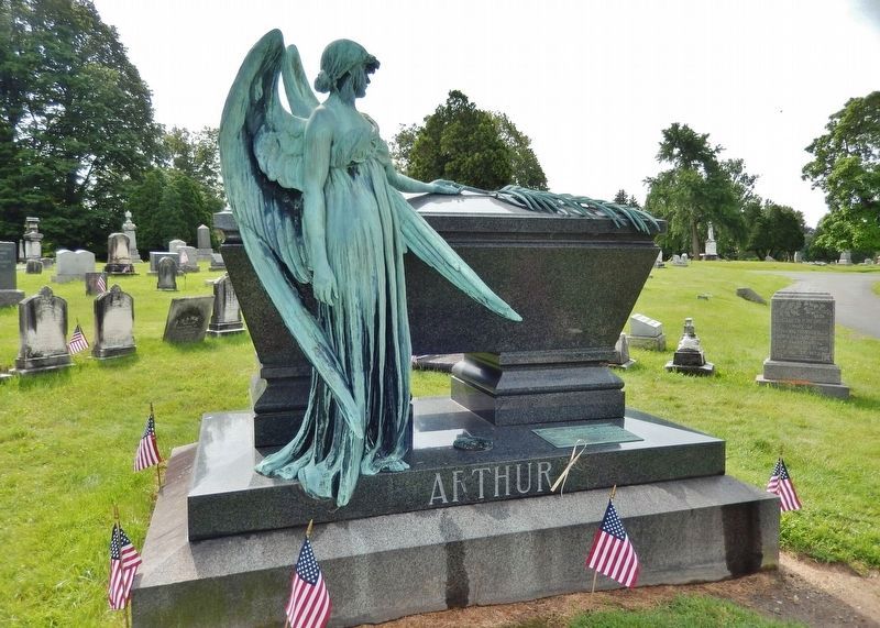 Chester A. Arthur Tomb, Albany Rural Cemetery, Albany, New York image. Click for full size.