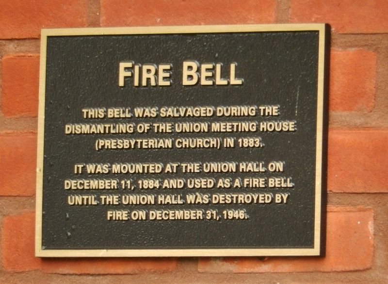 Fire Bell Marker image. Click for full size.