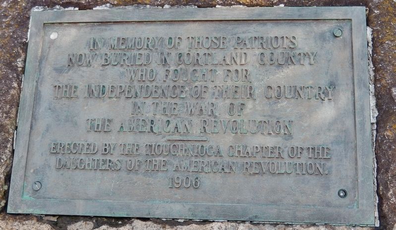 American Revolutionary War Memorial Marker. Click for full size. American Revolutionary War Memorial Marker image. Click for full size.