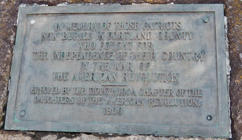 American Revolutionary War Memorial Marker image. Click for full size.