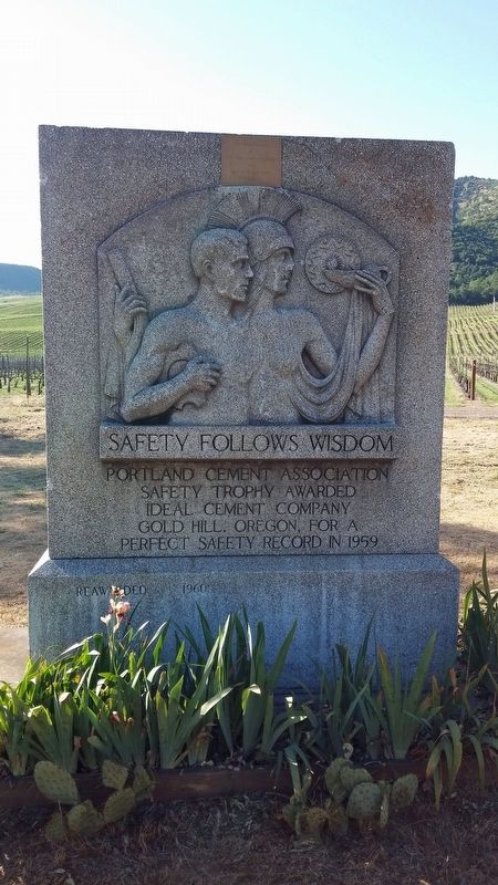 Safety Follows Wisdom Marker image. Click for full size.