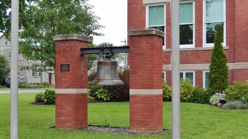 Fire Bell Marker (<i>wide view</i>). Click for full size. Fire Bell Marker (<i>wide view</i>) image. Click for full size.