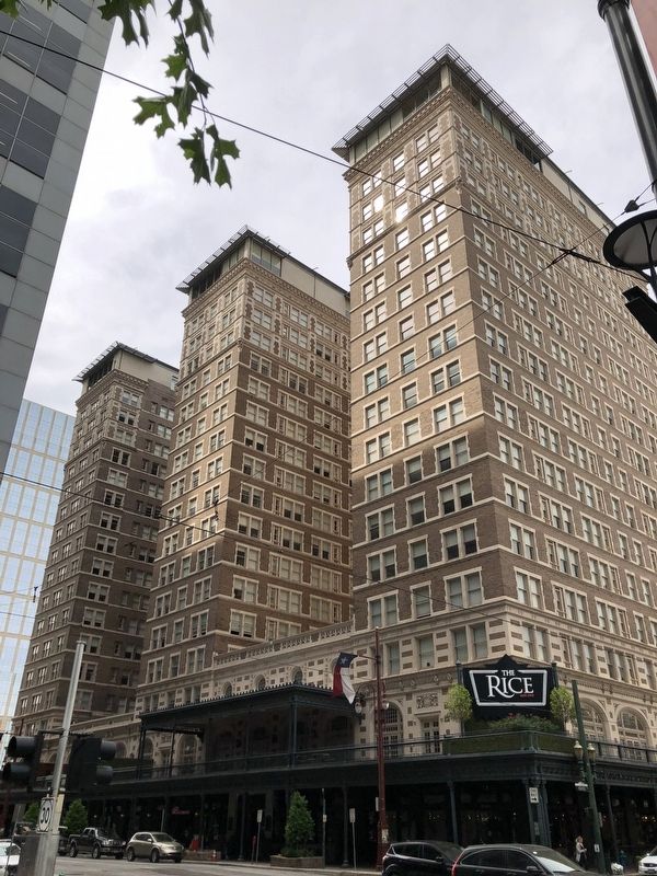 Rice Hotel Building. Click for full size. Rice Hotel Building image. Click for full size.