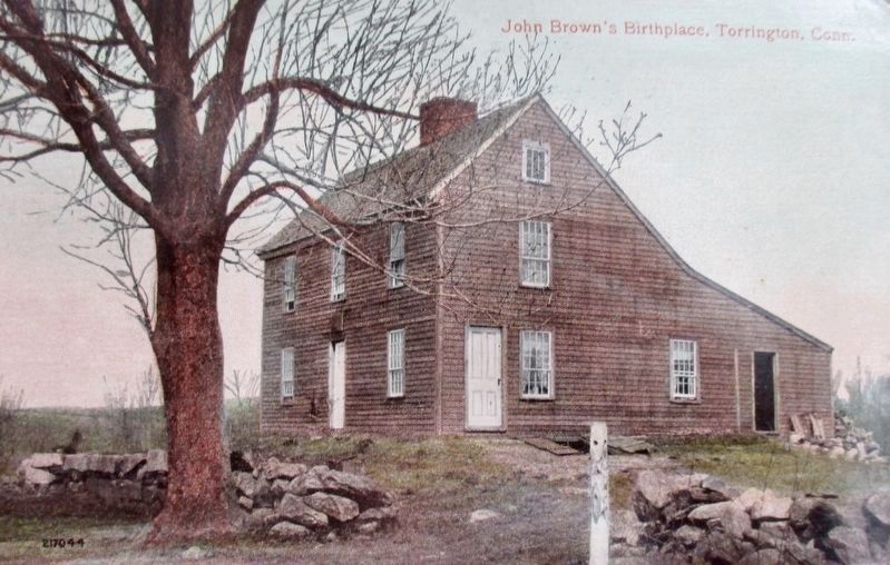 <i>John Brown's Birthplace, Torrington, Conn.</i> image. Click for full size.