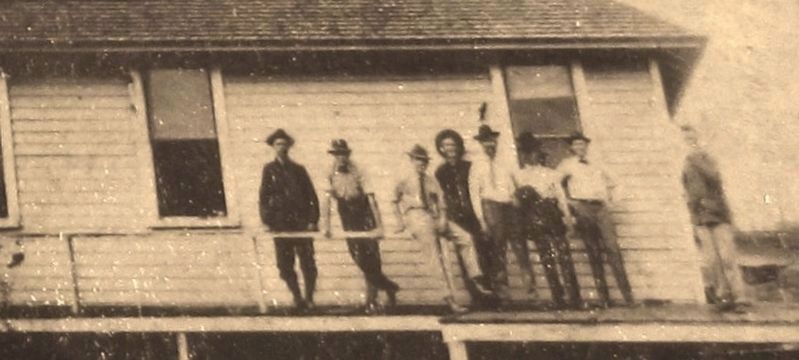 Marker detail: Burra Burra Mine Superintendent's Office, circa 1917; (now Ducktown Basin Museum). Click for full size. Marker detail: Burra Burra Mine Superintendent's Office, circa 1917; (now Ducktown Basin Museum) image. Click for full size.