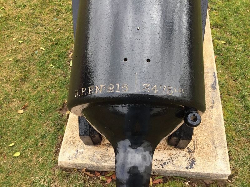 30 Pounder Parrott Gun Markings. Click for full size. 30 Pounder Parrott Gun Markings image. Click for full size.