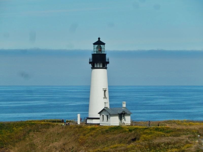 Yaquina Head Lighthouse. Click for full size. Yaquina Head Lighthouse image. Click for full size.