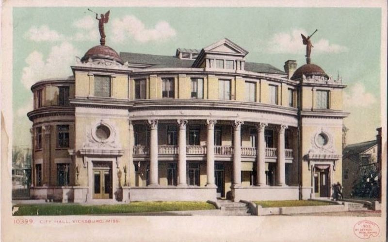 <i>City Hall, Vivksburg, Miss.</i> image. Click for full size.