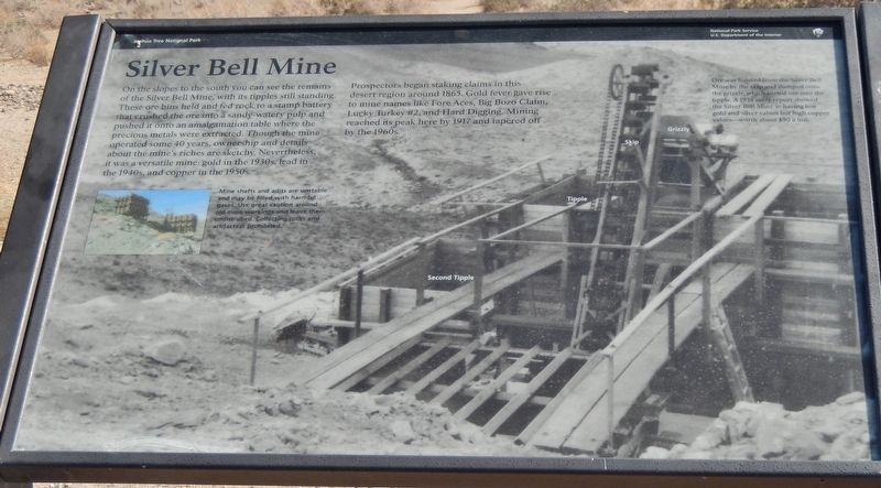 Silver Bell Mine Marker image. Click for full size.