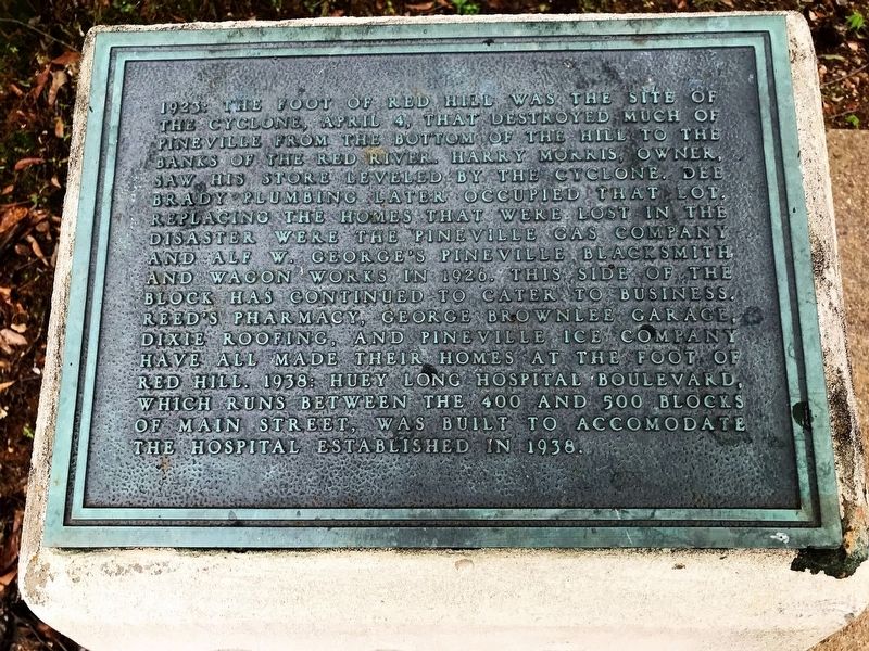 The Foot of Red Hill Marker image. Click for full size.