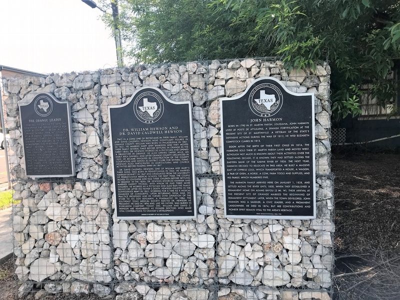 John Harmon Marker. Click for full size. John Harmon Marker image. Click for full size.