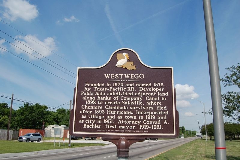 Westwego Marker image. Click for full size.