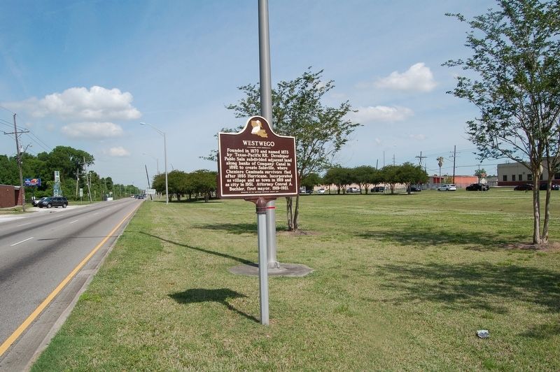 Westwego Marker. Click for full size. Westwego Marker image. Click for full size.