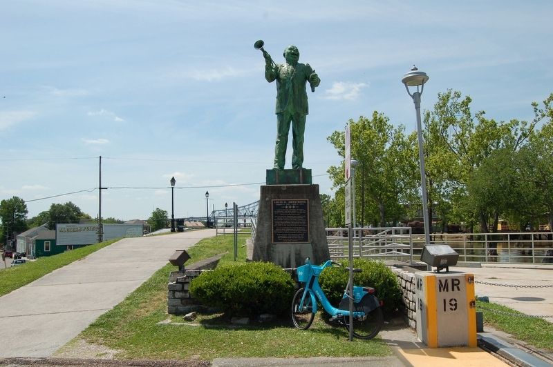 Louis D. Armstrong Marker. Click for full size. Louis D. Armstrong Marker image. Click for full size.