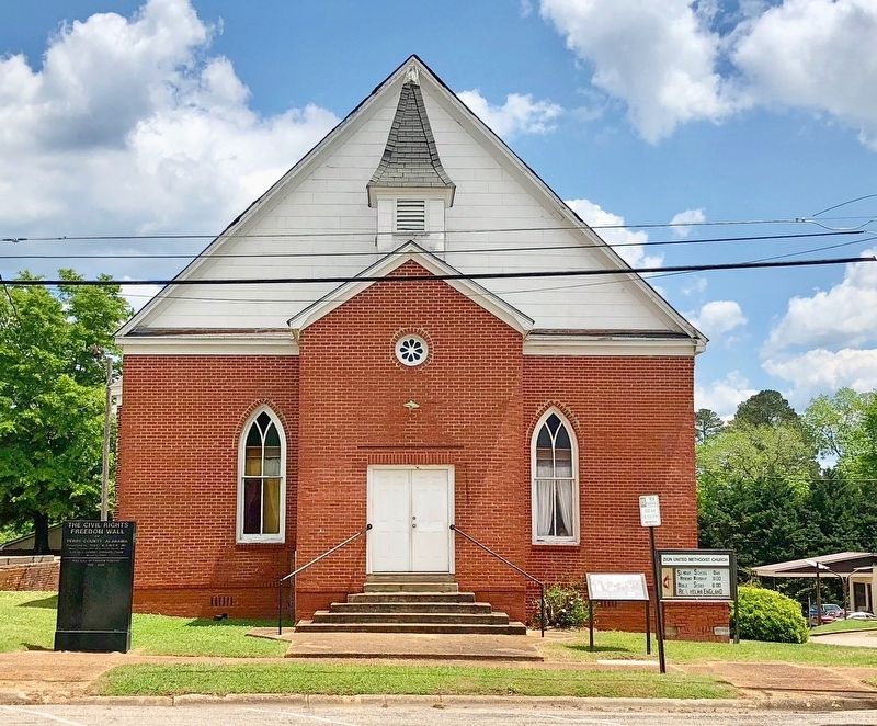 A Seed is Planted on right side of Zion United Methodist Church. image. Click for full size.