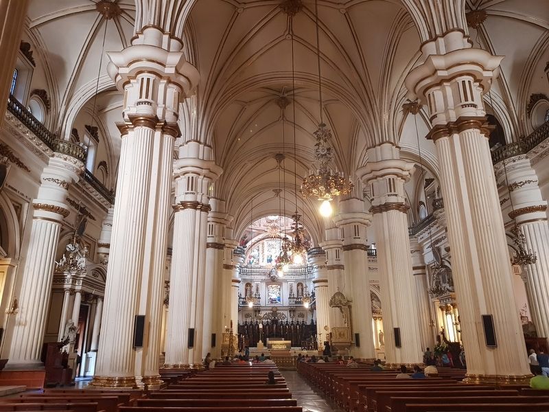 The interior of the Cathedral Basilica of the Assumption. Click for full size. The interior of the Cathedral Basilica of the Assumption image. Click for full size.