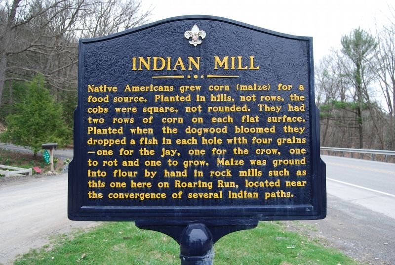 Indian Mill Marker image. Click for full size.
