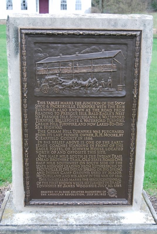 This Tablet Marks the Junction Marker image. Click for full size.