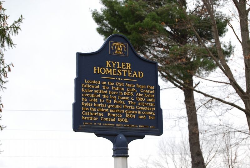 Kyler Homestead Marker. Click for full size. Kyler Homestead Marker image. Click for full size.