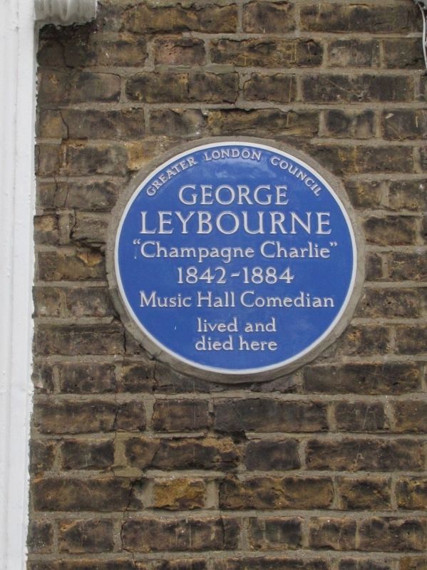 George Leybourne Marker image. Click for full size.