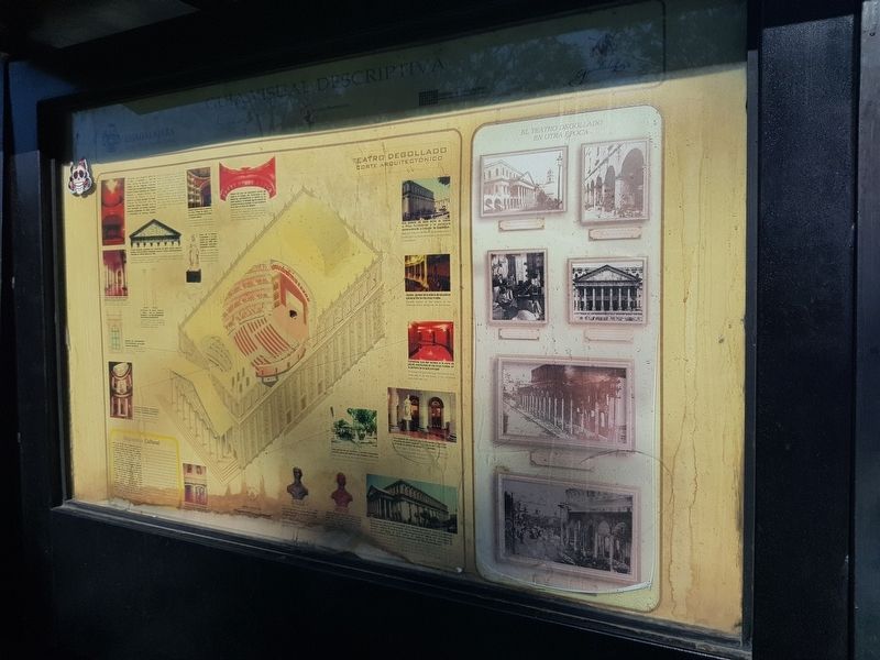 The Degollado Theater Marker. Click for full size. The Degollado Theater Marker image. Click for full size.