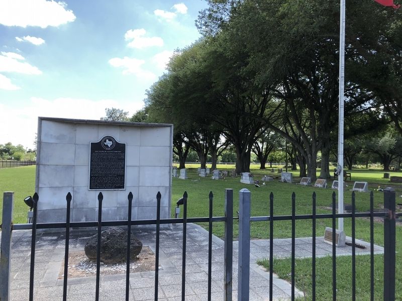 San Felipe de Austin Cemetery Marker image. Click for full size.