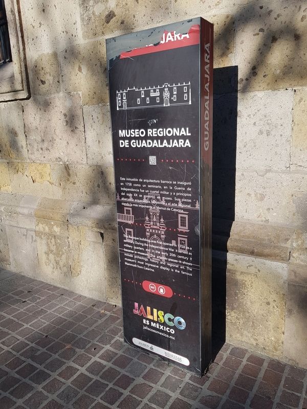 Regional Museum of Guadalajara Marker image. Click for full size.