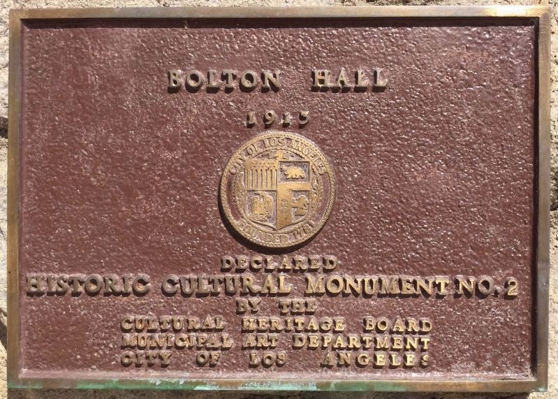 Bolton Hall. Click for full size. Bolton Hall image. Click for full size.