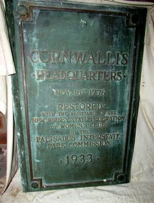 Cornwallis Headquarters Marker image. Click for full size.