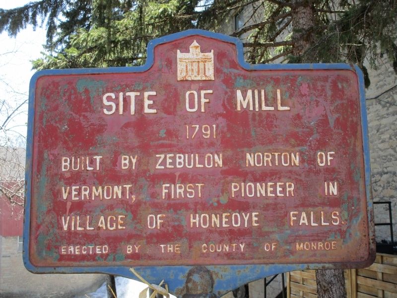 Site of Mill Marker image. Click for full size.