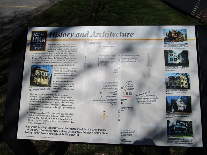 History and Architecture Marker image. Click for full size.