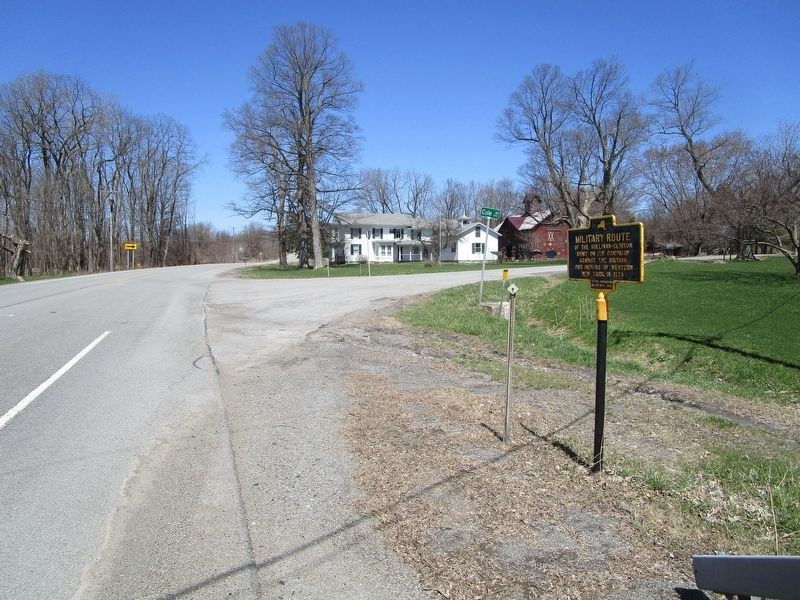 Military Route Marker image. Click for full size.