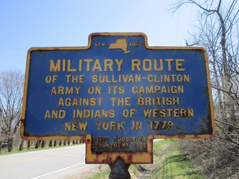Military Route Marker image. Click for full size.