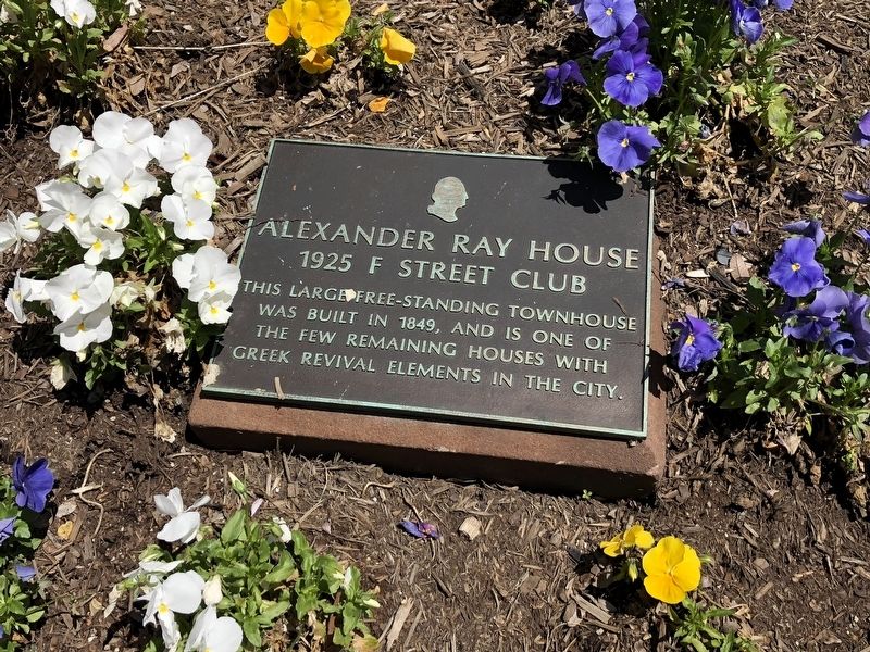 Alexander Ray House Marker. Click for full size. Alexander Ray House Marker image. Click for full size.