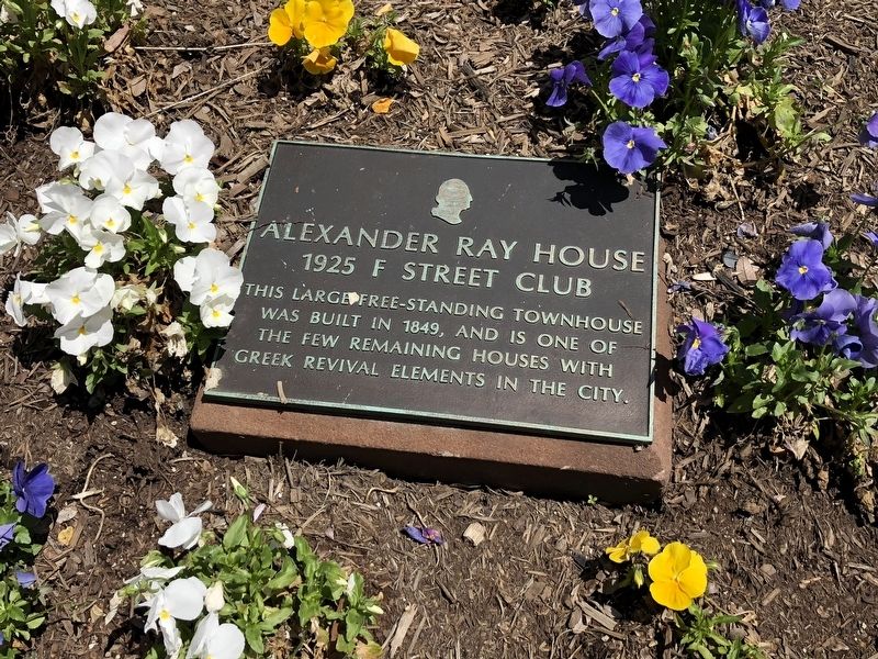 Alexander Ray House Marker image. Click for full size.