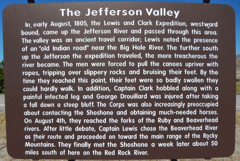 The Jefferson Valley Marker. Click for full size. The Jefferson Valley Marker image. Click for full size.