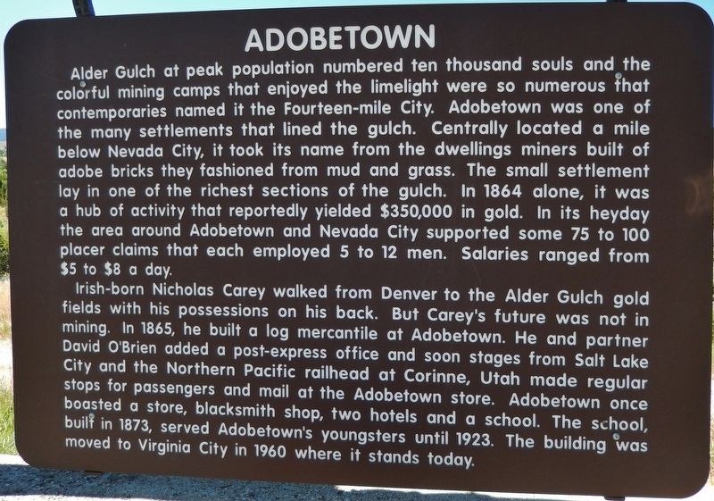 Adobetown Marker image. Click for full size.