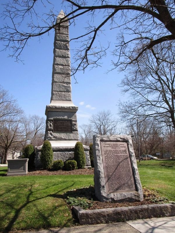 Geneseo Veterans Monument image. Click for full size.