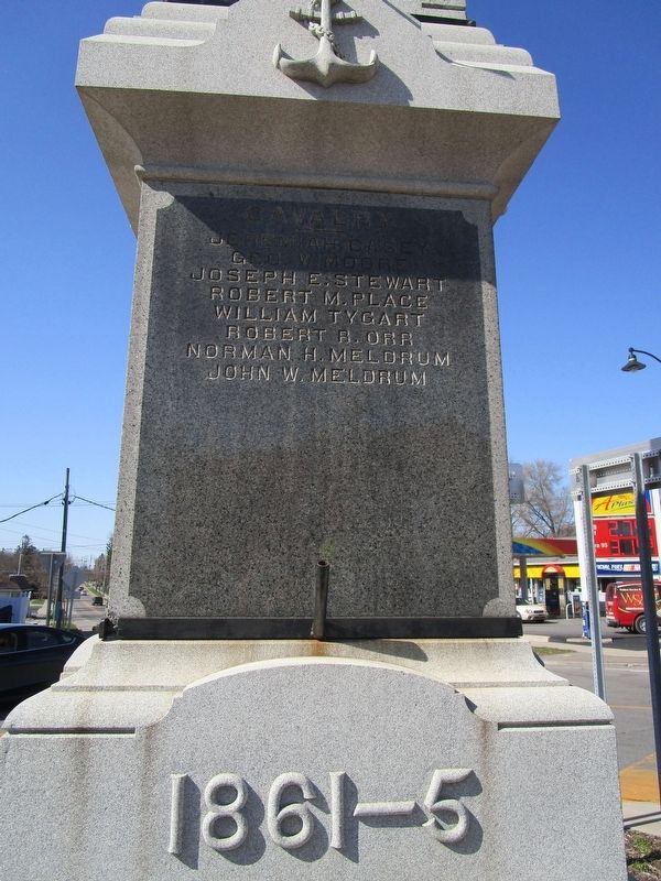 Caledonia Civil War Memorial image. Click for full size.