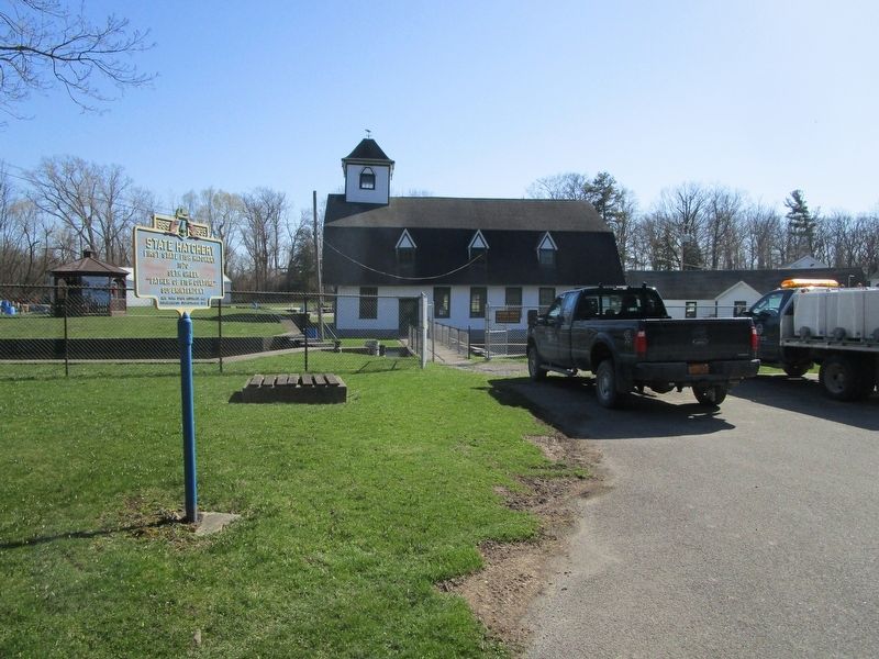 State Hatchery & Marker. Click for full size. State Hatchery & Marker image. Click for full size.