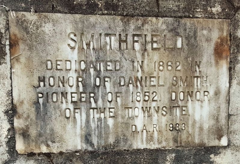 Smithfield Marker image. Click for full size.