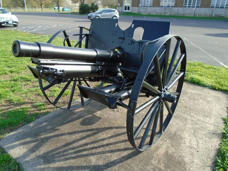 109th Field Artillery Battalion Memorial Gun image. Click for full size.