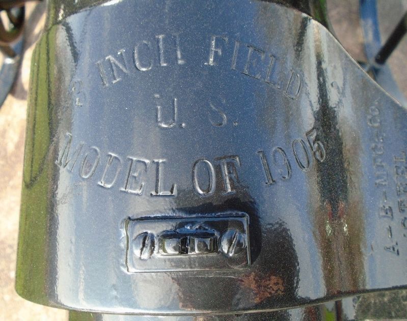 109th Field Artillery Battalion Memorial Gun Detail image. Click for full size.