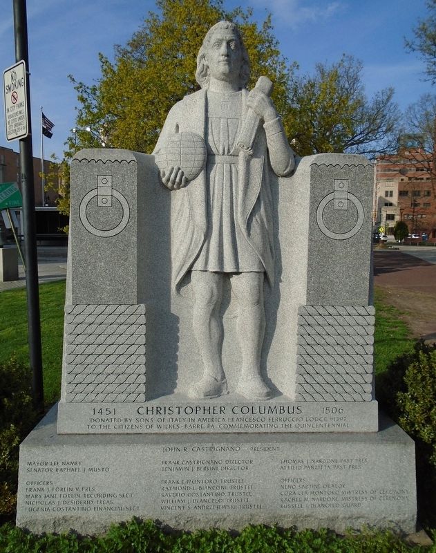 Christopher Columbus Quincentennial Monument image. Click for full size.